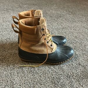 Men’s Sorely Waterproof Boots, lightly worn